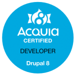 Badge: Acquia Certified Drupal Developer - Drupal 8